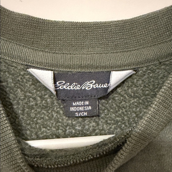 Eddie Bauer Forest Green Crewneck Sweater - Picture 2 of 3